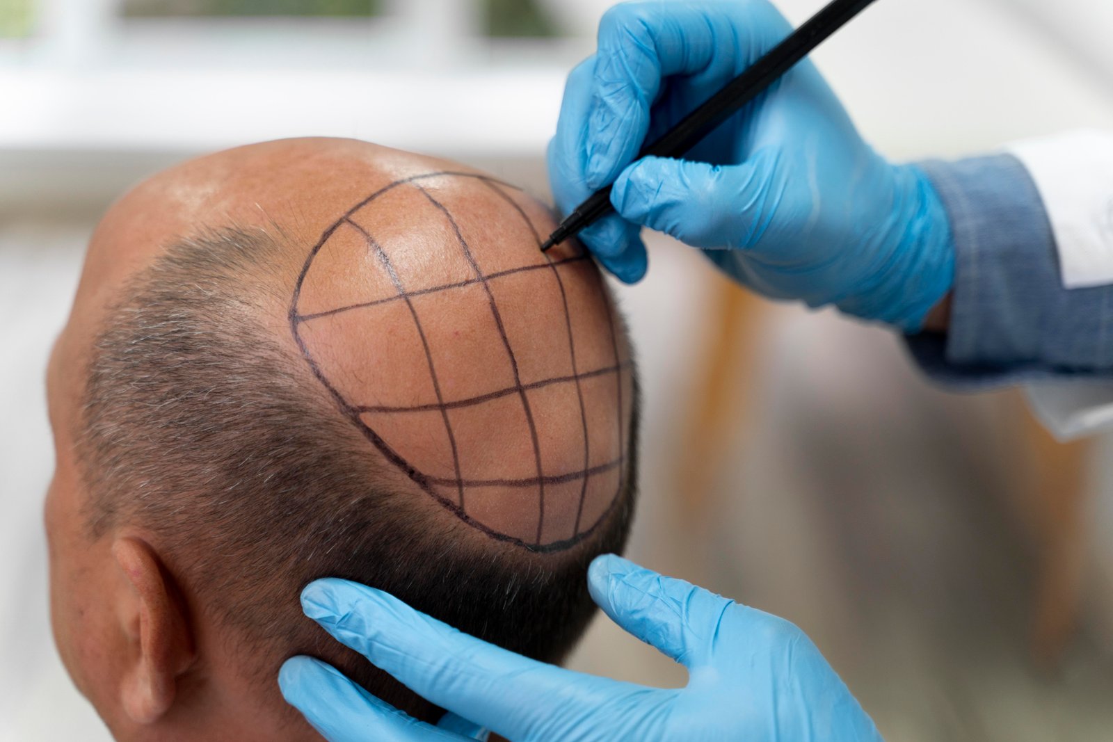Hair transplant with FUE and DHI in Albania